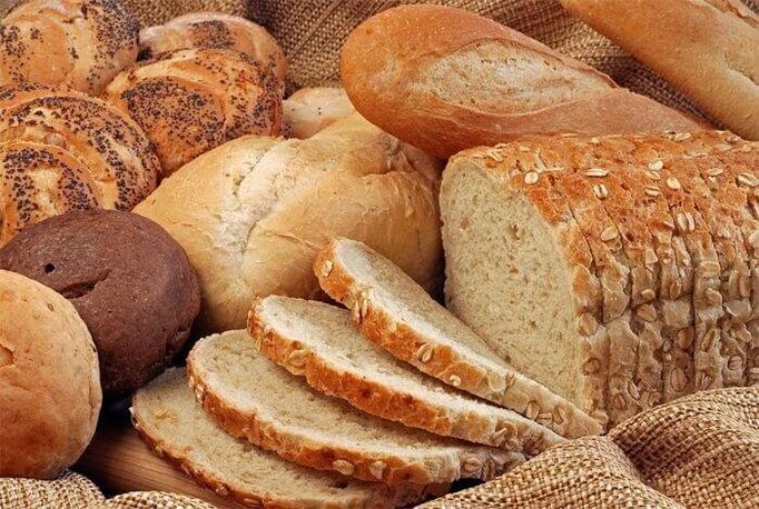 Pão não é proibido para pancreatite